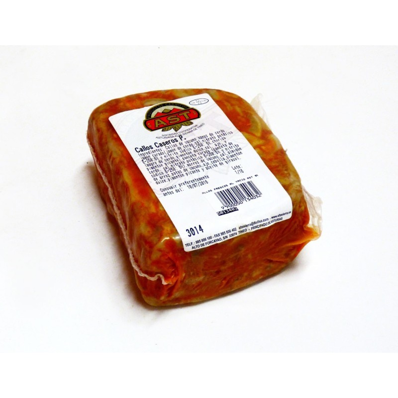 Callos caseros al vacío