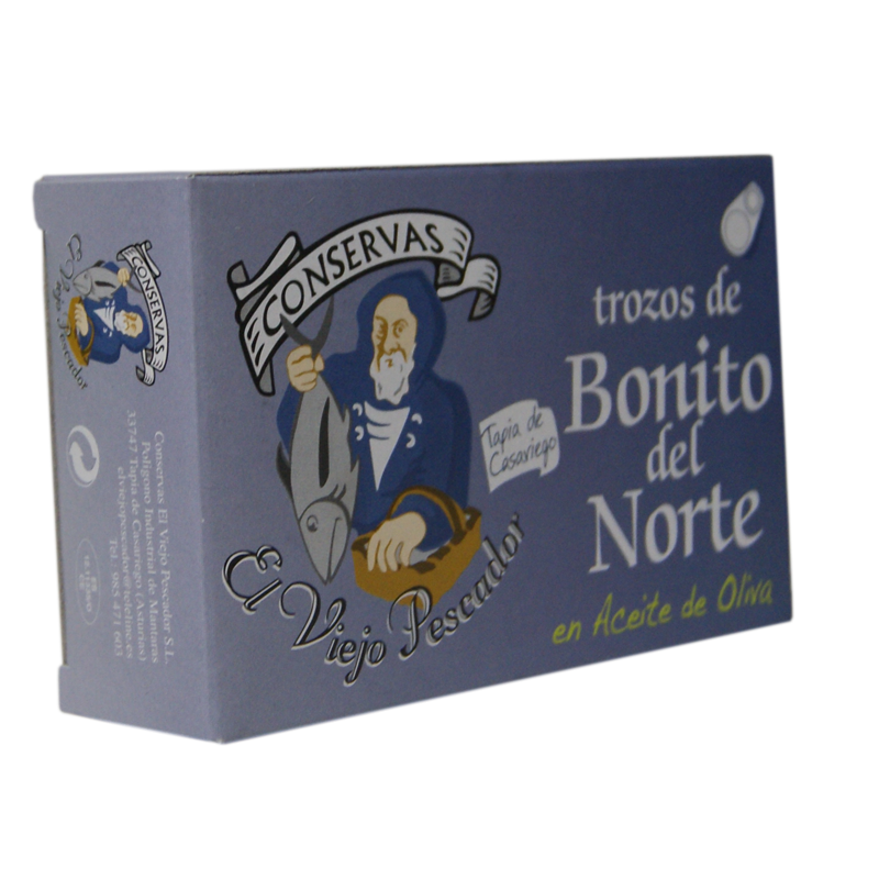 Bonito del Norte en aceite de oliva "El viejo pescador"