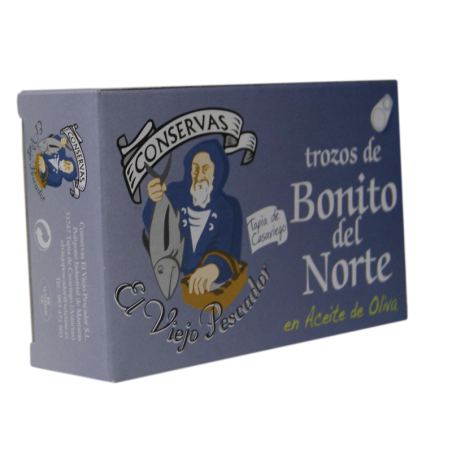 Bonito del Norte en aceite de oliva "El viejo pescador"