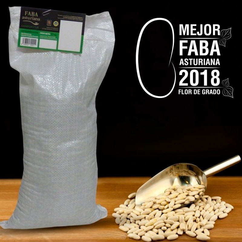 Fabas asturianas Campoastur, con denominación de origen IGP. Saco de 10 kg