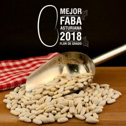 Fabas asturianas Campoastur, con denominación de origen IGP. Paquete de 1 kg.
