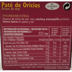 Paté de oricios