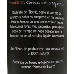 Cerveza "Tiberio" VAGAMAR 33CL
