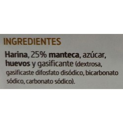 Galleta mantecada GELI 12 unidades