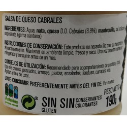 Salsas Asturianas QUESO CABRALES 190 gr