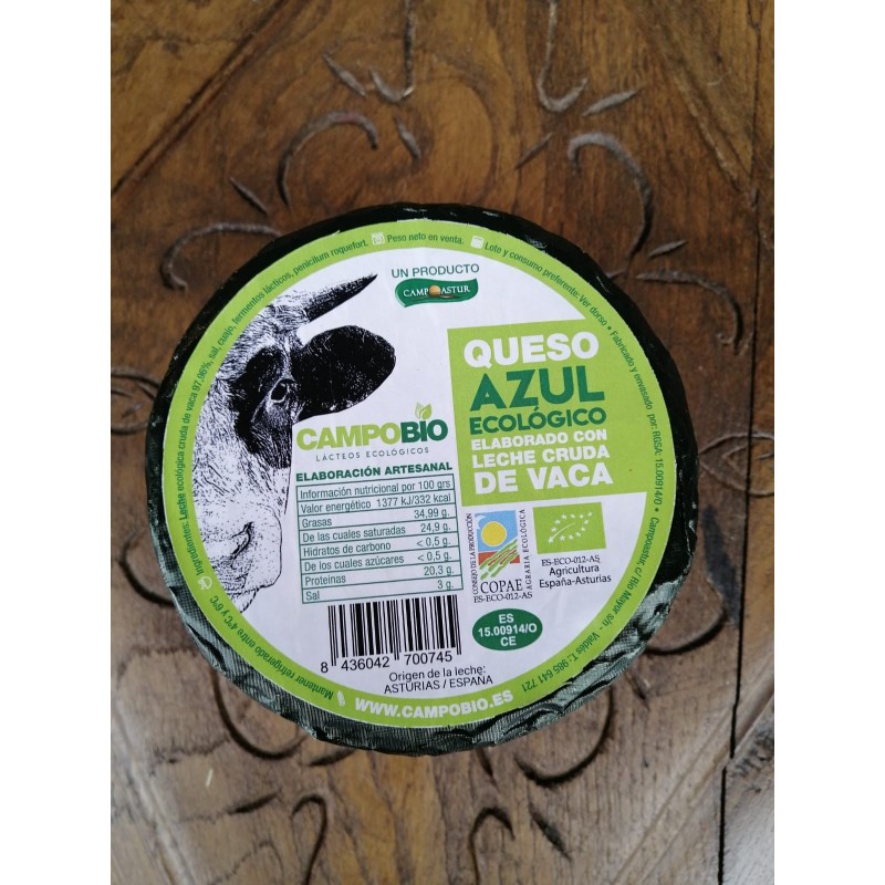 Queso azul ecológico